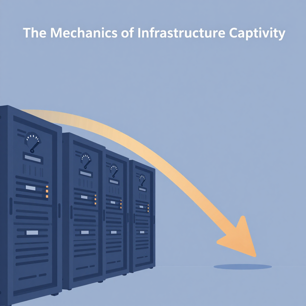 The Mechanics of Infrastructure Captivity
