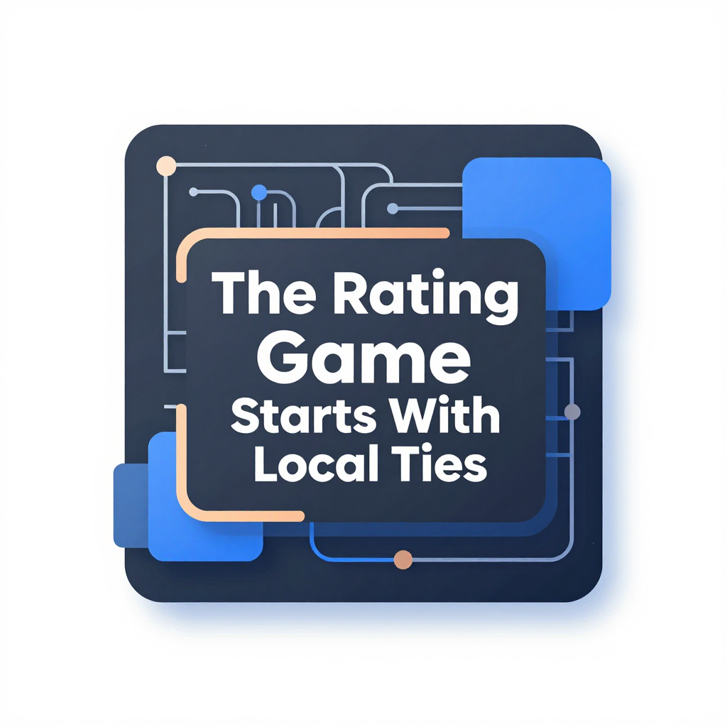 The Rating Game Starts With Local Ties