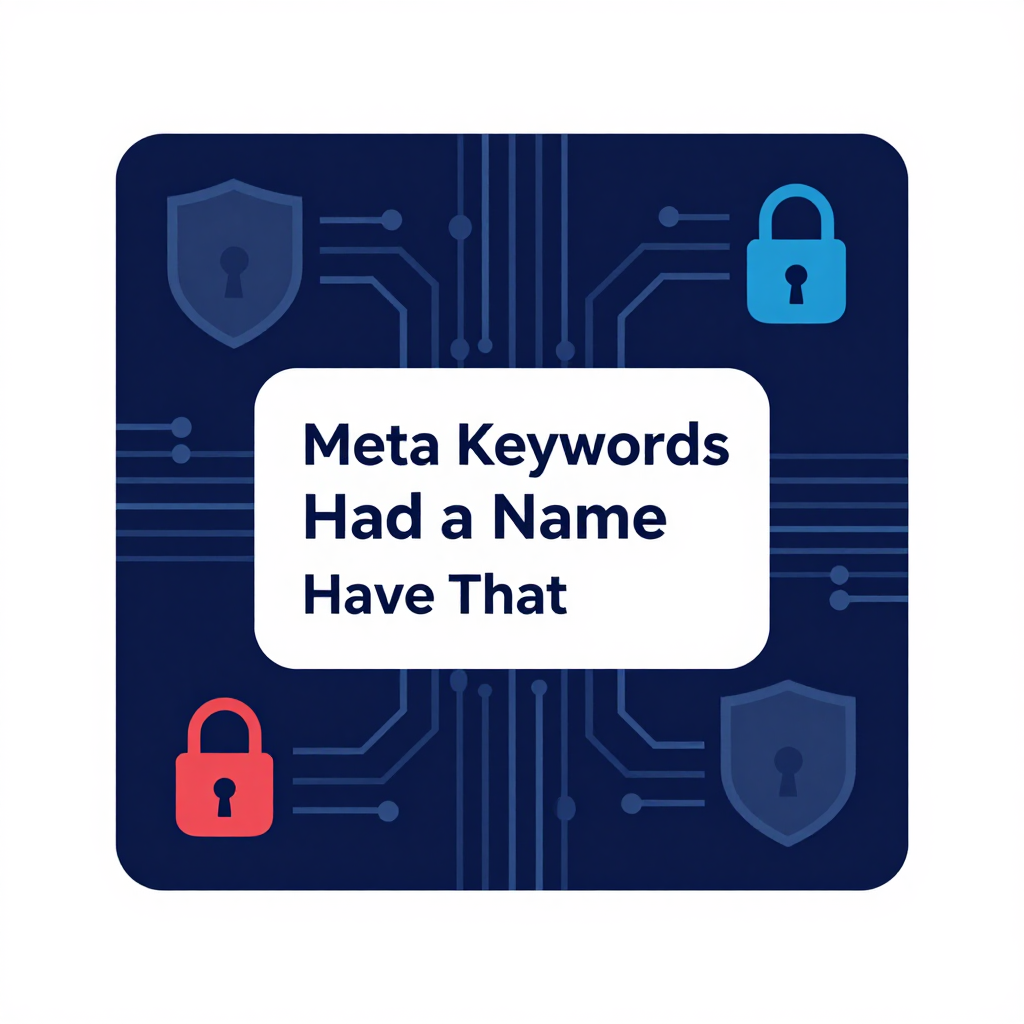 Meta Keywords Had a Name Tag. llms.txt Doesn’t Even Have That
