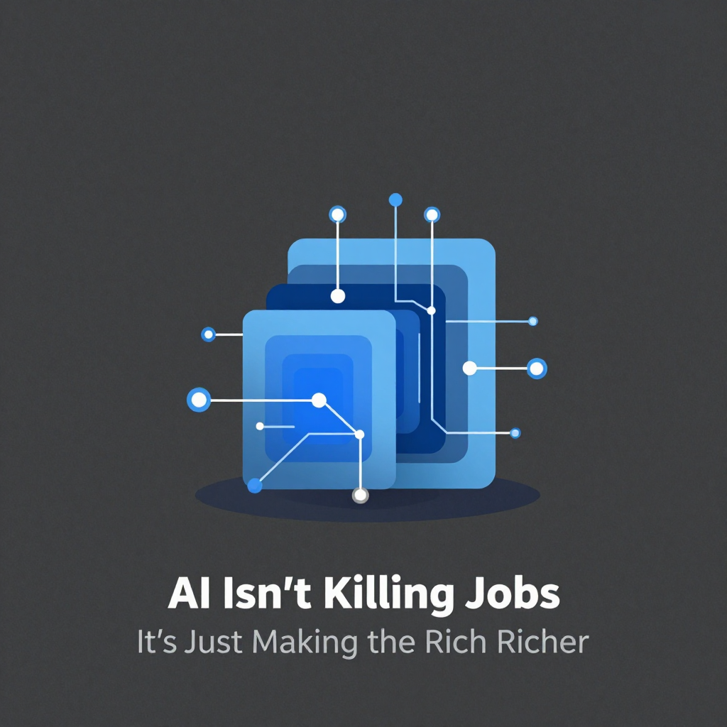 AI Isn’t Killing Jobs. It’s Just Making the Rich Richer