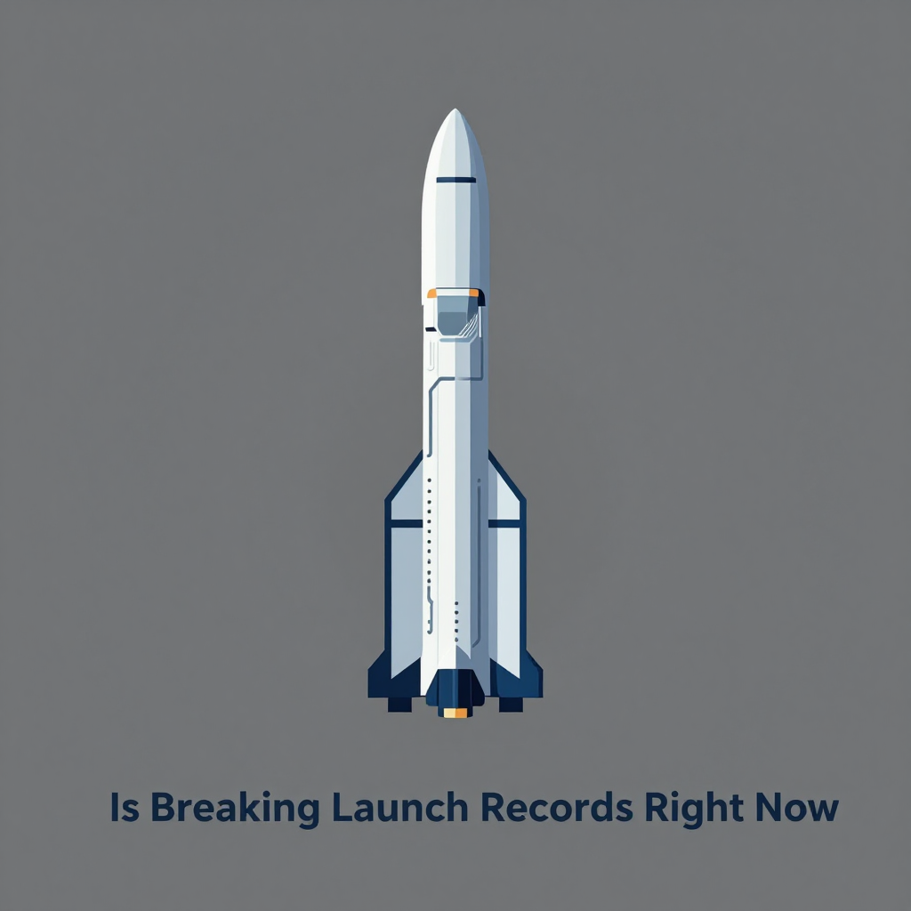 SpaceX Is Breaking Launch Records Right Now