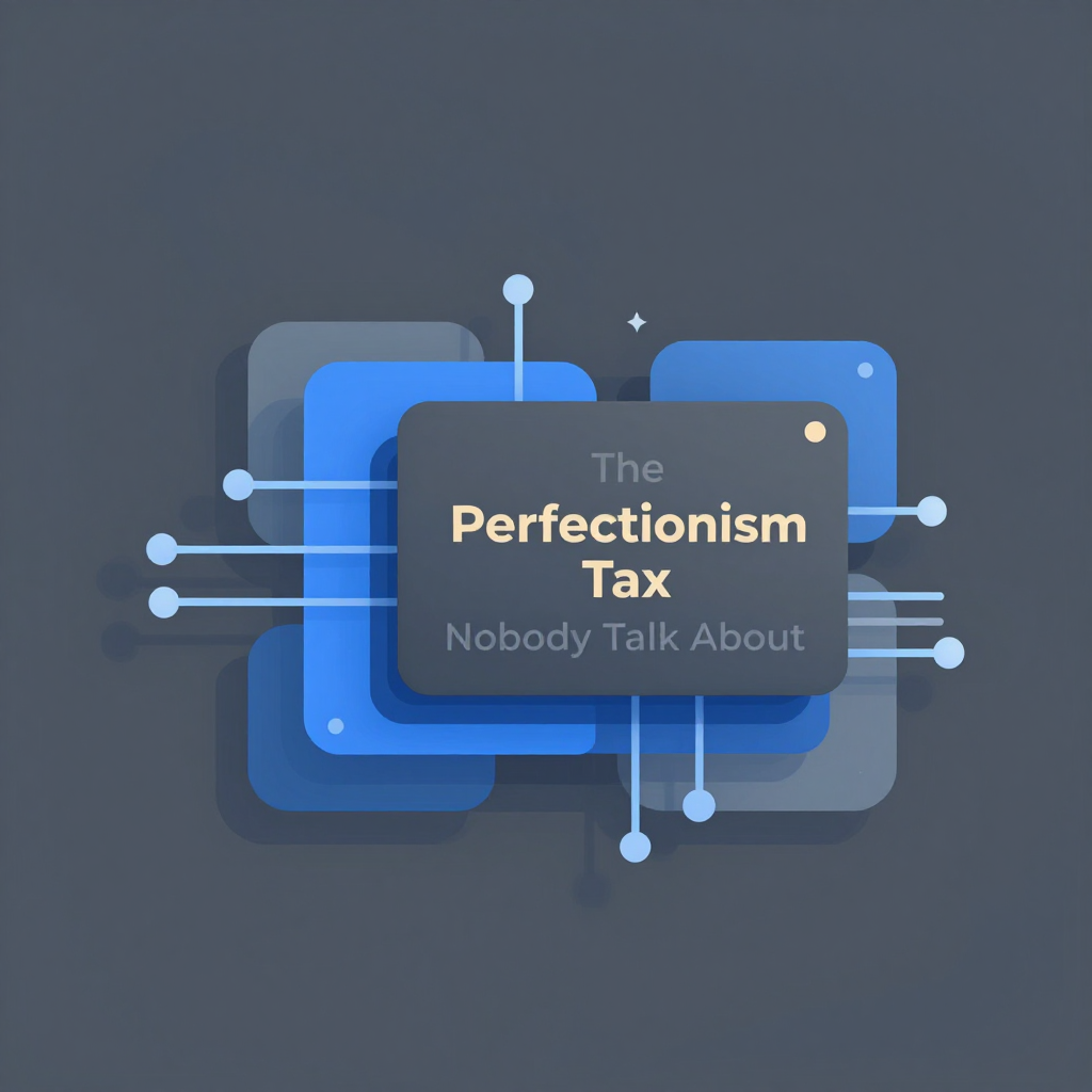 The Perfectionism Tax Nobody Talks About