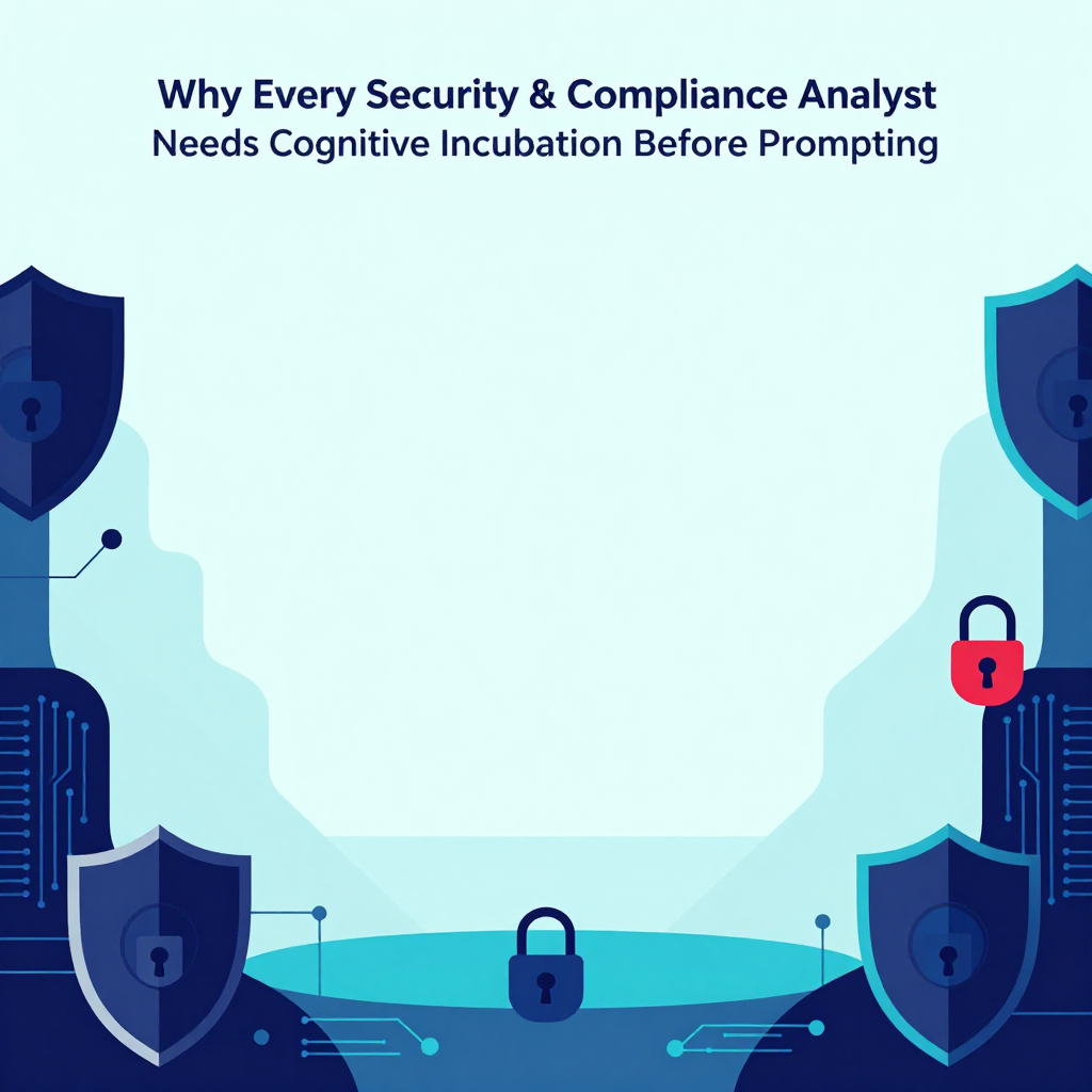 Why Every Security & Compliance Analyst Needs Cognitive Incubation Before Prompting