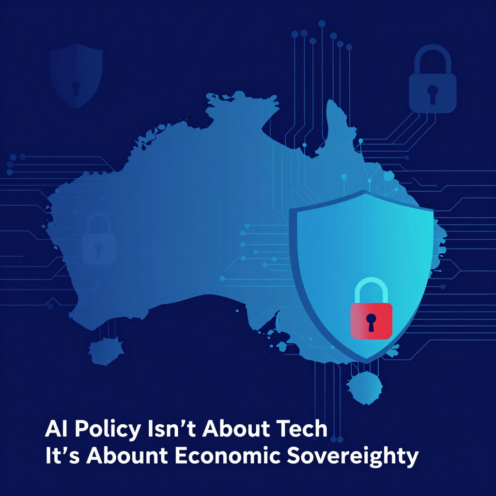 Australia’s AI Policy Isn’t About Tech—It’s About Economic Sovereignty