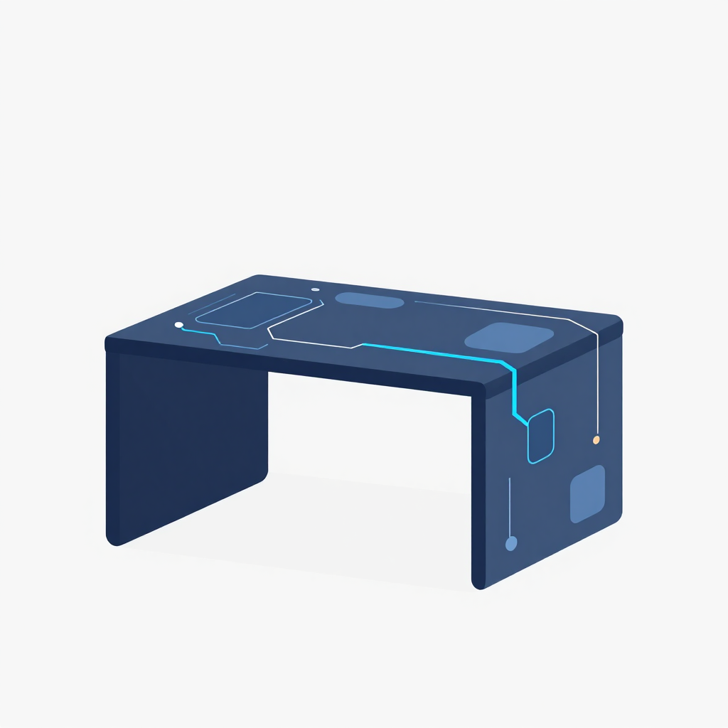 The desk is back