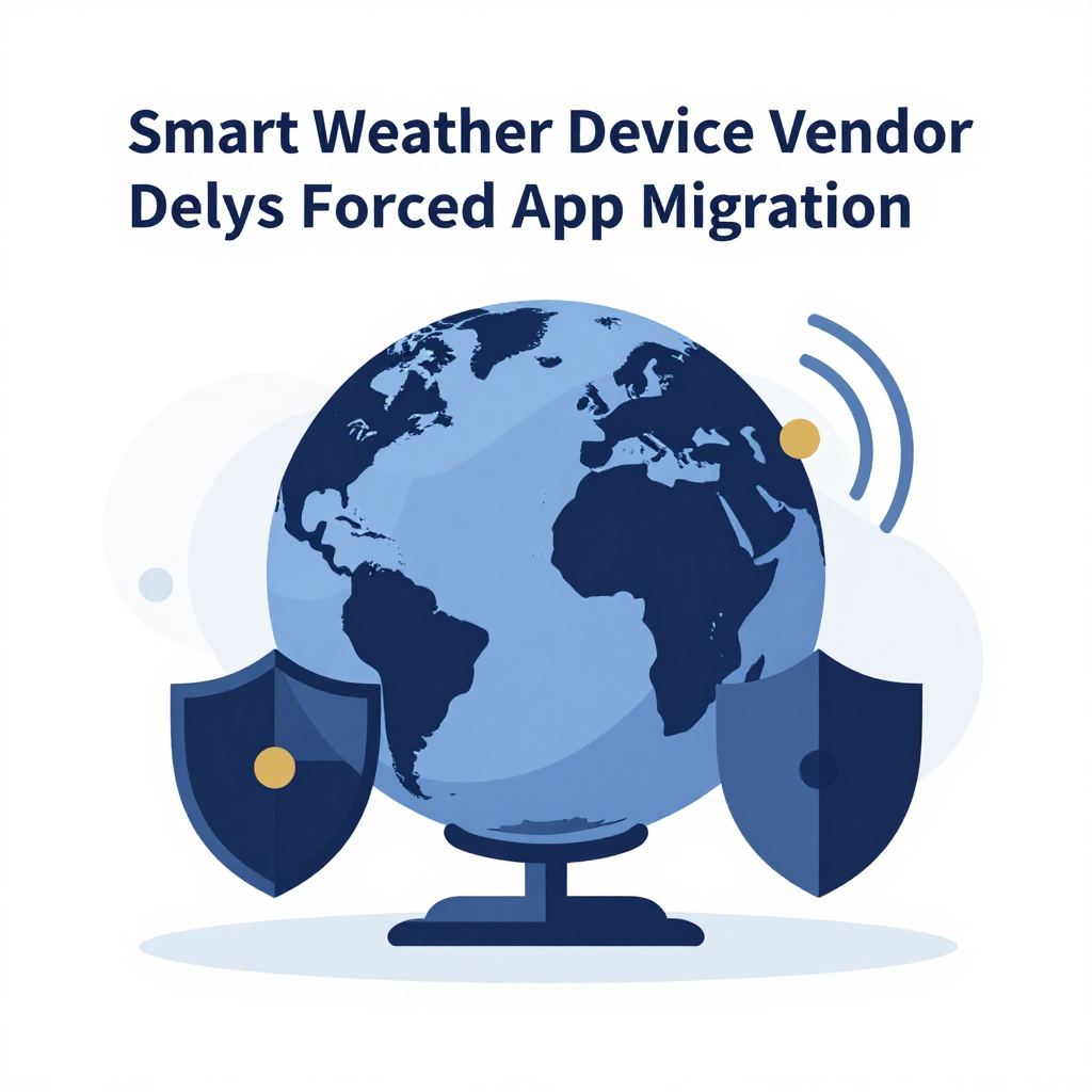 Smart Weather Device Vendor Delays Forced App Migration