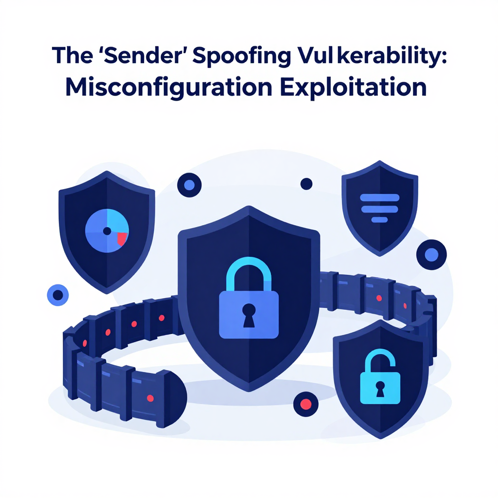The 'Sender' Spoofing Vulnerability: Misconfiguration Exploitation