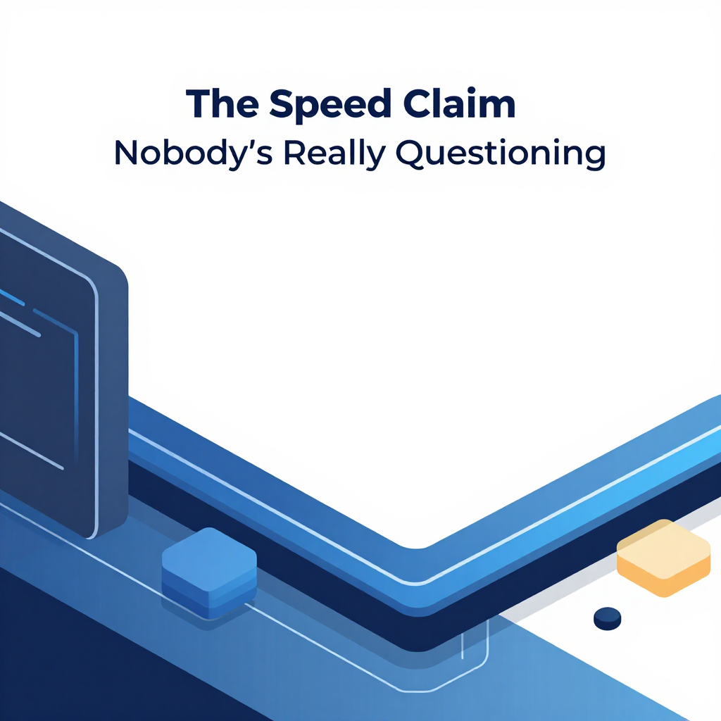 The Speed Claim Nobody's Really Questioning