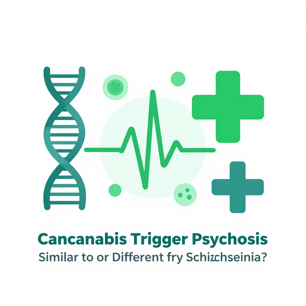 Can Cannabis Trigger Psychosis Similar to or Different from Schizophrenia?