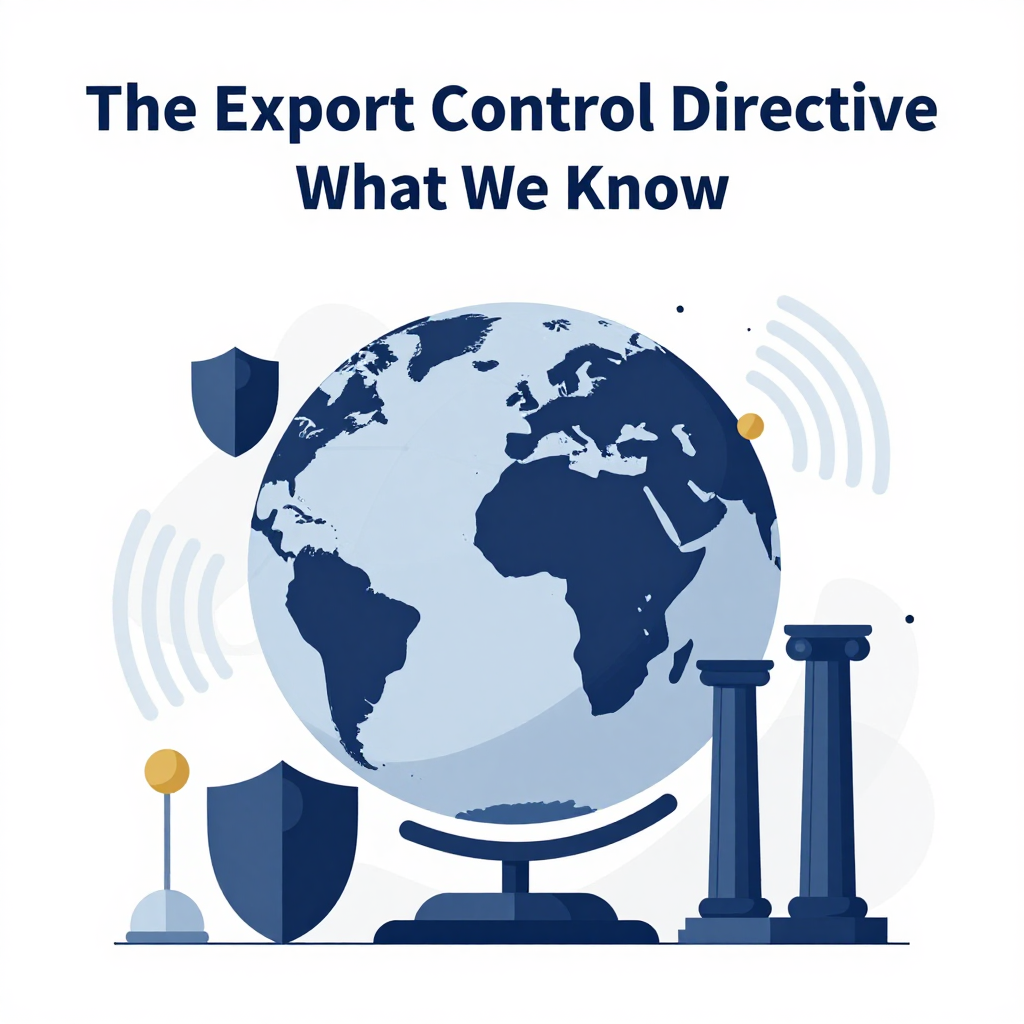 The Export Control Directive: What We Know
