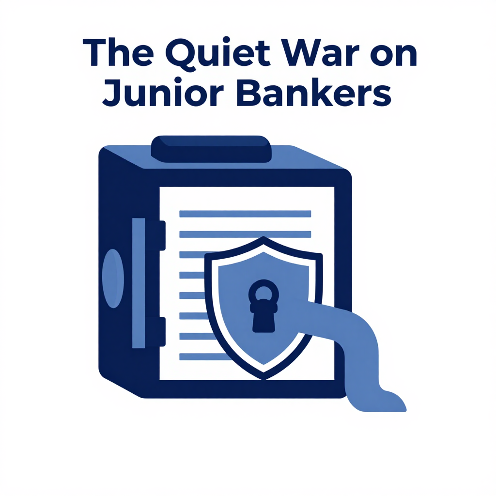 The Quiet War on Junior Bankers