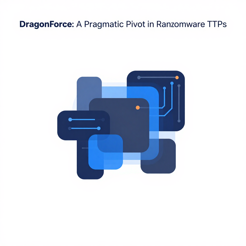 DragonForce: A Pragmatic Pivot in Ransomware TTPs