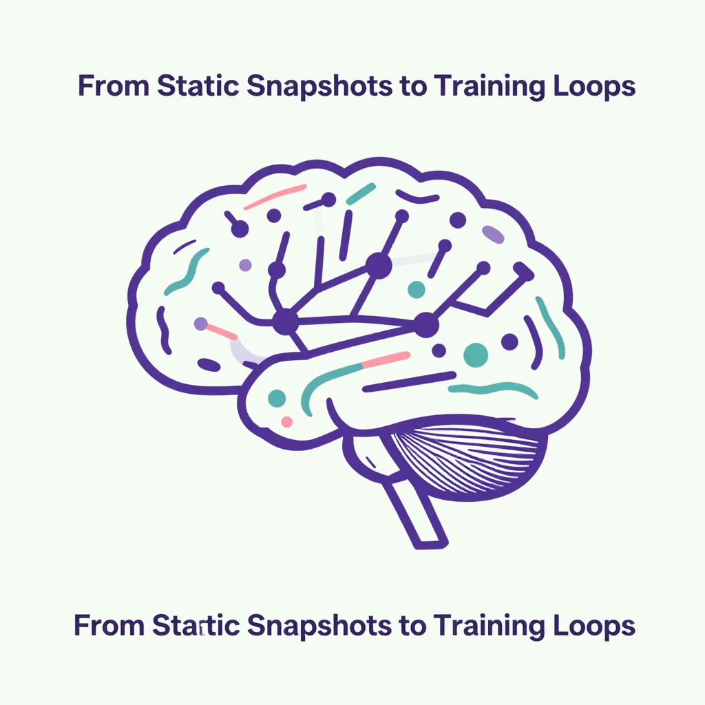 From Static Snapshots to Training Loops