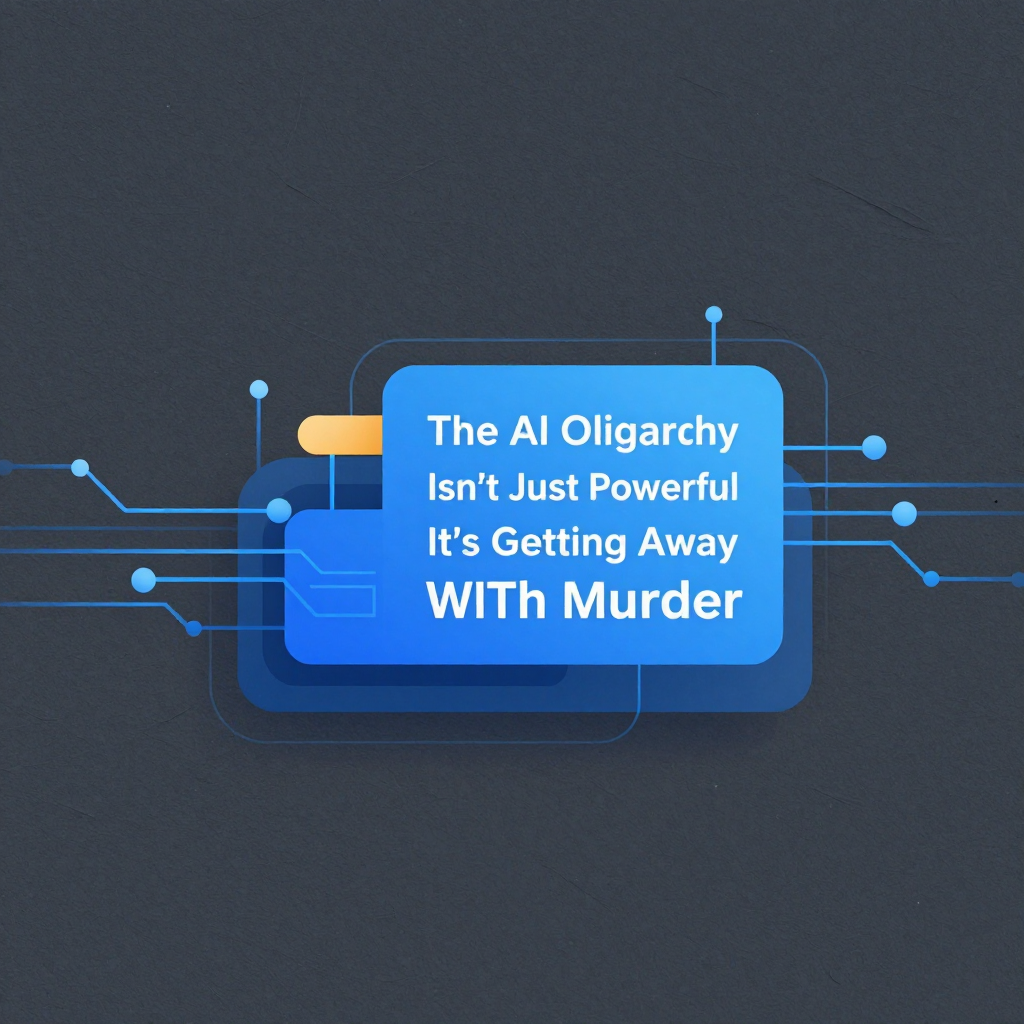 The AI Oligarchy Isn’t Just Powerful—It’s Getting Away With Murder