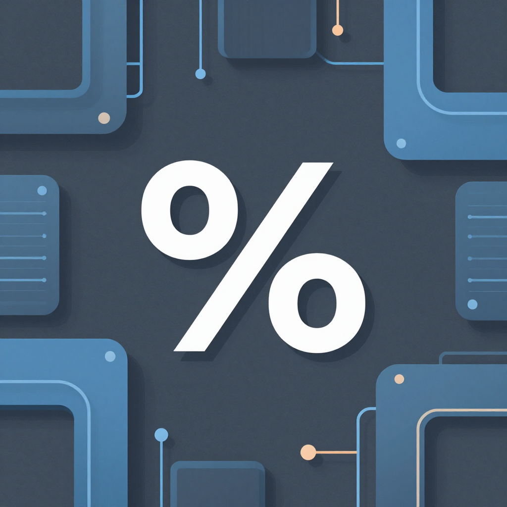 the % blind spot