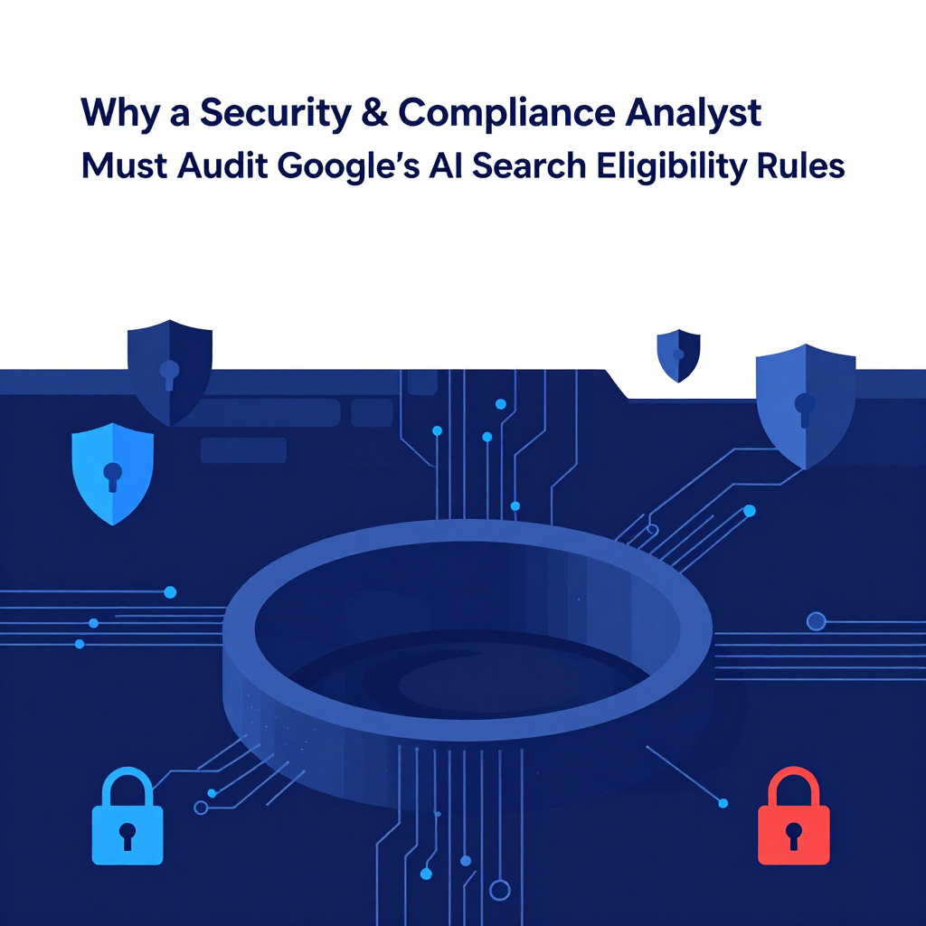 Why a Security & Compliance Analyst Must Audit Google’s AI Search Eligibility Rules