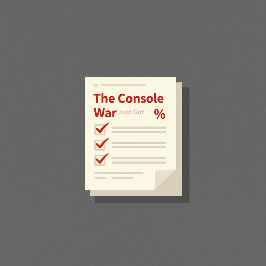 The Console War Just Got More Expensive
