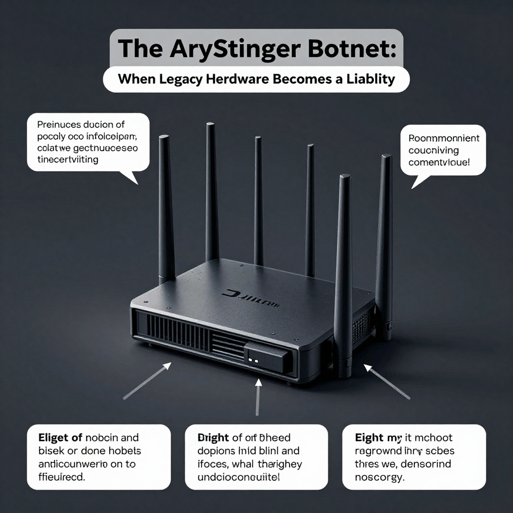 The AryStinger Botnet: When Legacy Hardware Becomes a Liability\n\nIt is a story we have seen play out countless times: a piece of network hardware, once the cornerstone of home connectivity, eventually edges toward obsolescence. Manufacturers move on, support teams shift their focus to newer models, and security patches for older devices slowly trickle to a halt. When that happens, the vulnerabilities that were once considered edge cases or niche problems become open invitations for threat actors. Right now, this is precisely the situation surrounding the AryStinger botnet, a previously undocumented malware campaign that has successfully pivoted thousands of legacy D-Link routers worldwide into active participants in a sprawling, covert proxy network.\n\nIf you are currently relying on an older D-Link router for your home or small business connectivity—and if you cannot remember the last time you manually checked for a firmware update—this situation should be viewed as a serious wake-up call. The threat intelligence researchers at Qianxin's XLab initially discovered the botnet after identifying suspicious, anomalous network traffic patterns that did not immediately fit the standard profiles for common malware. What they uncovered was not a typical disruptive malware variant—there was no immediate drive to wipe hard drives, encrypt data for ransom, or initiate a massive, noisy DDoS attack. Instead, AryStinger represents a far more insidious approach: the creation of a silent, remotely controlled proxy architecture built directly onto devices that users have likely long since stopped monitoring.\n\nThis is not a massive, headline-grabber designed to disrupt entire nations; rather, it is a surgical operation focused on scale and persistence. By compromising roughly 4,000 devices, the operators of AryStinger have established a distributed, resilient infrastructure that provides them with an adaptable, geographically dispersed vantage point. These routers, while perhaps not the most powerful machines on the internet, are nevertheless at the edge of the network, and this positioning is exactly what makes them so attractive as clandestine infrastructure conduits. For an attacker, these devices offer a low-cost, high-reliability way to mask their activities, route malicious traffic through thousands of different IP addresses, and ultimately evade the automated reputation-based defenses that security teams rely on to filter out malicious activity. By turning home routers into proxy nodes, AryStinger makes it nearly impossible for a target to distinguish legitimate traffic from malicious traffic originating from this distributed network of infected gear. It is the democratization of advanced reconnaissance, available to anyone with the know-how to deploy these scripts