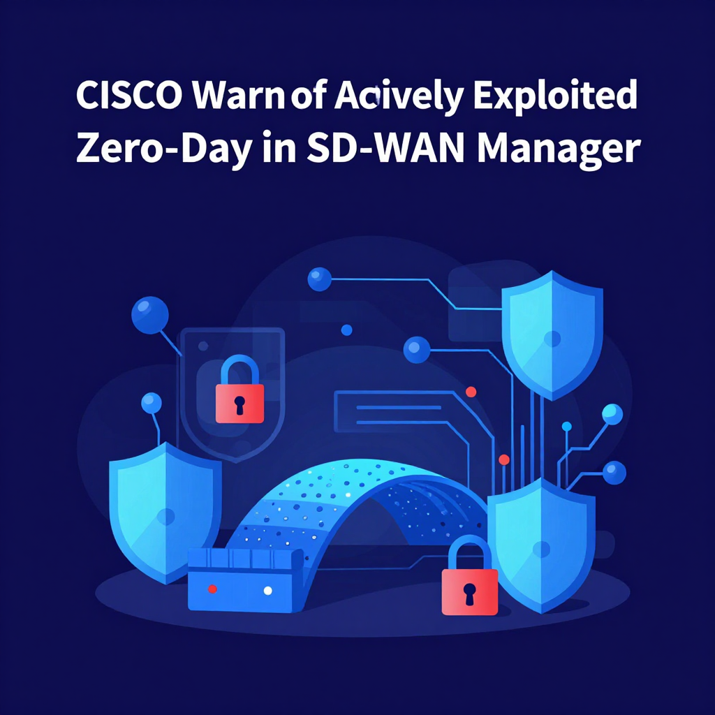 Cisco Warns of Actively Exploited Zero-Day in SD-WAN Manager
