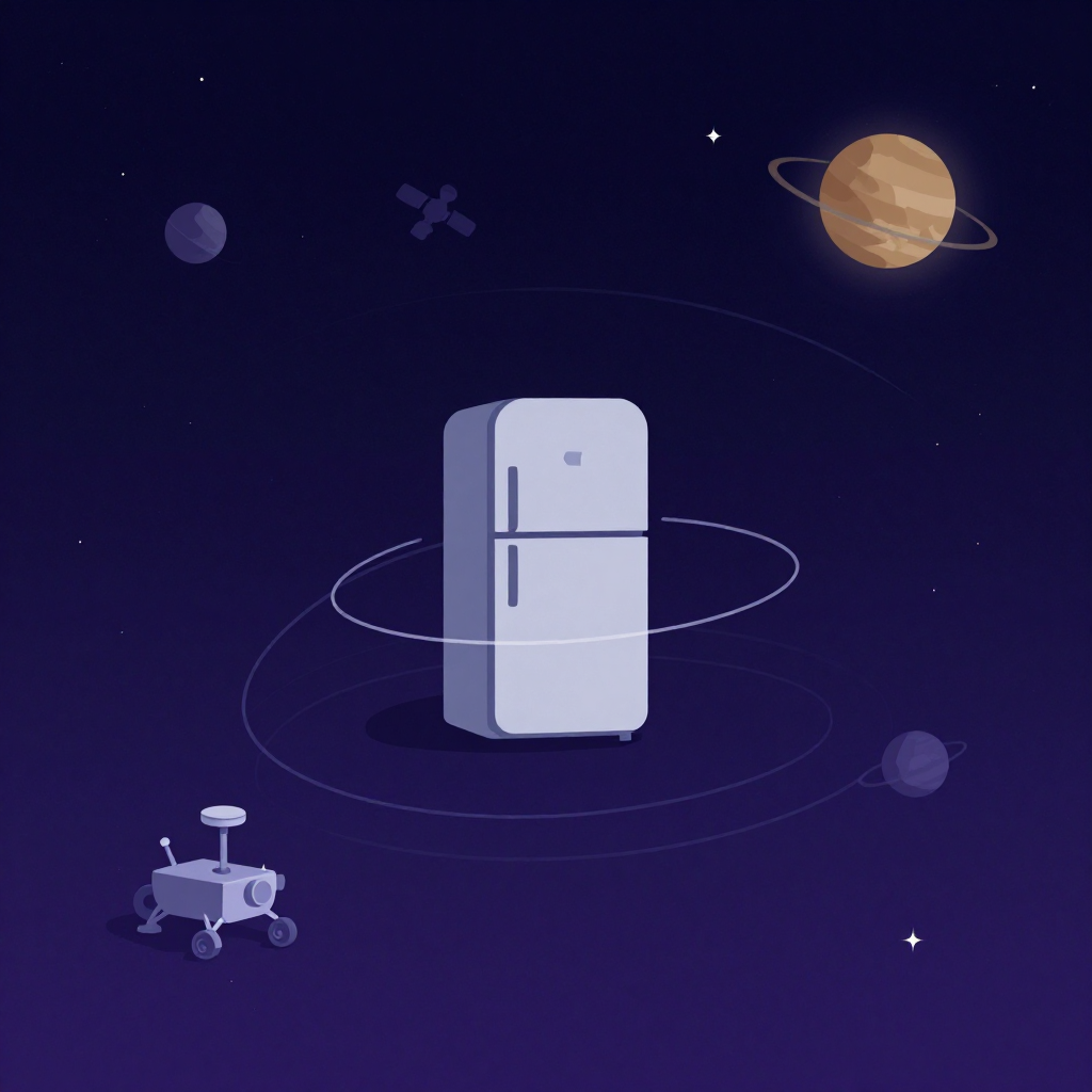 A Fridge-Sized Spacecraft Pulls Off a Mind-Bending Feat