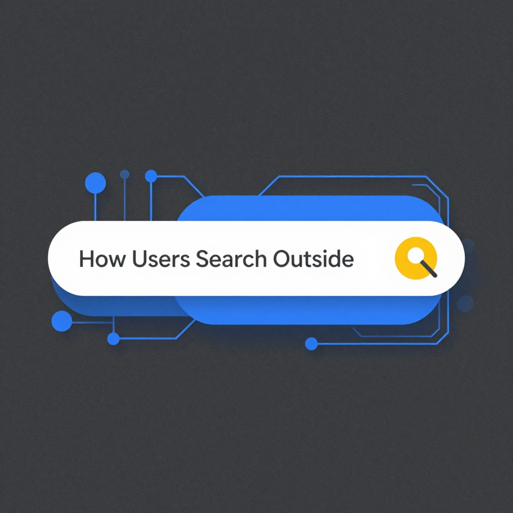 How Users Search Outside Google
