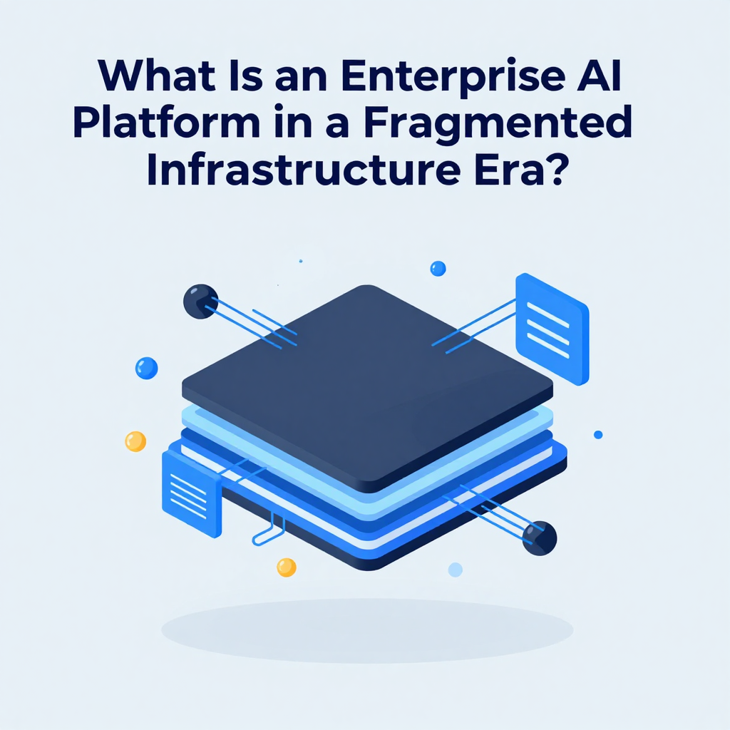 What Is an Enterprise AI Platform in a Fragmented Infrastructure Era?