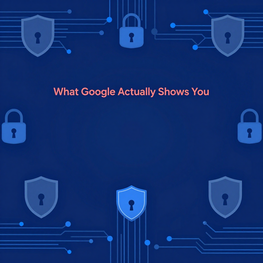 What Google Actually Shows You