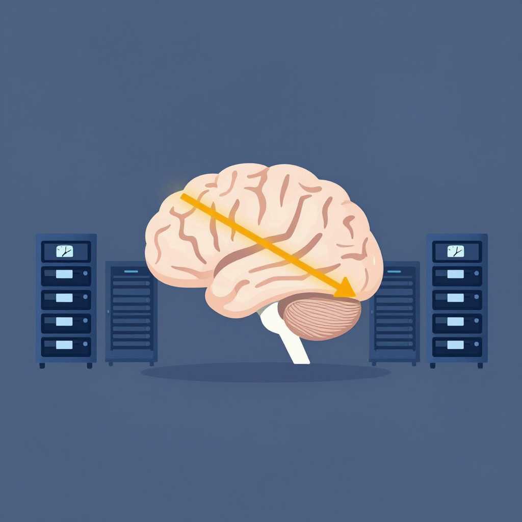 the brain and algorithm learn together