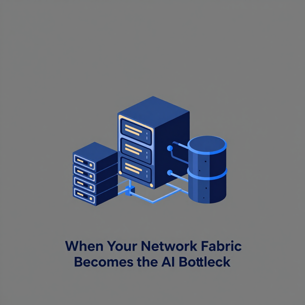 When Your Network Fabric Becomes the AI Bottleneck