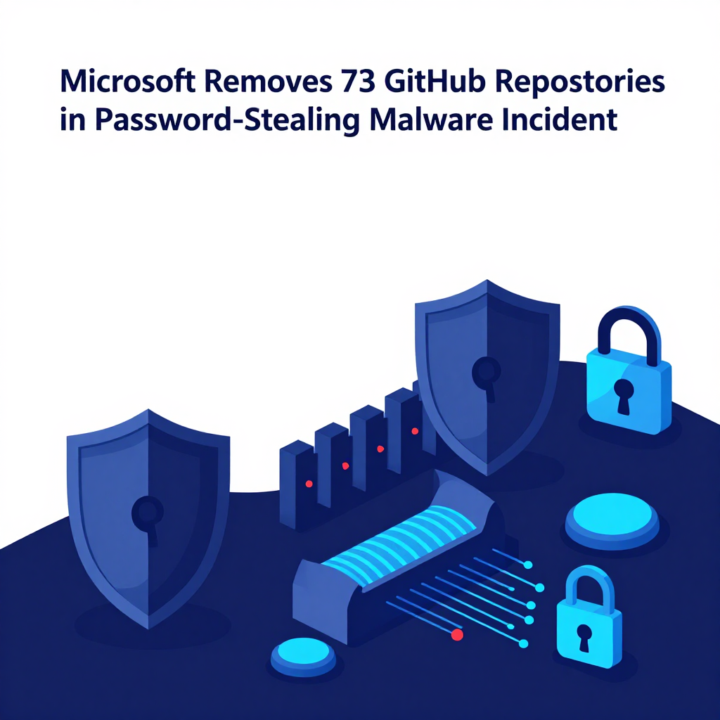 Microsoft Removes 73 GitHub Repositories in Password-Stealing Malware Incident