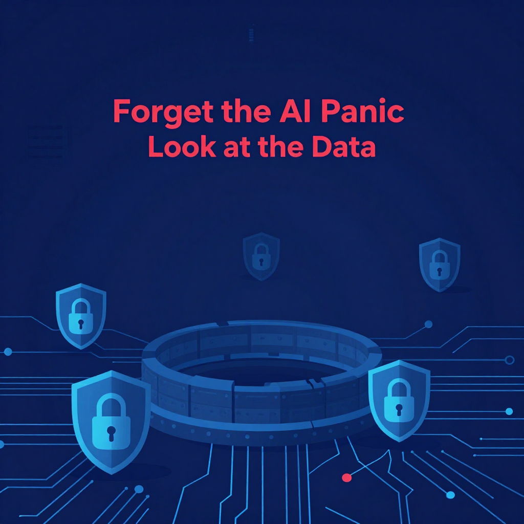 Forget the AI Panic — Look at the Data