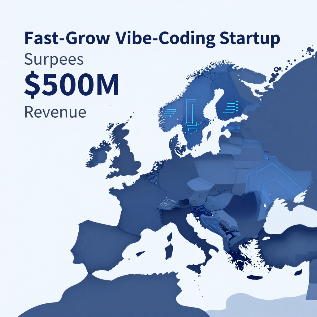 Europe's Fast-Growing Vibe-Coding Startup Surpasses $500M Revenue