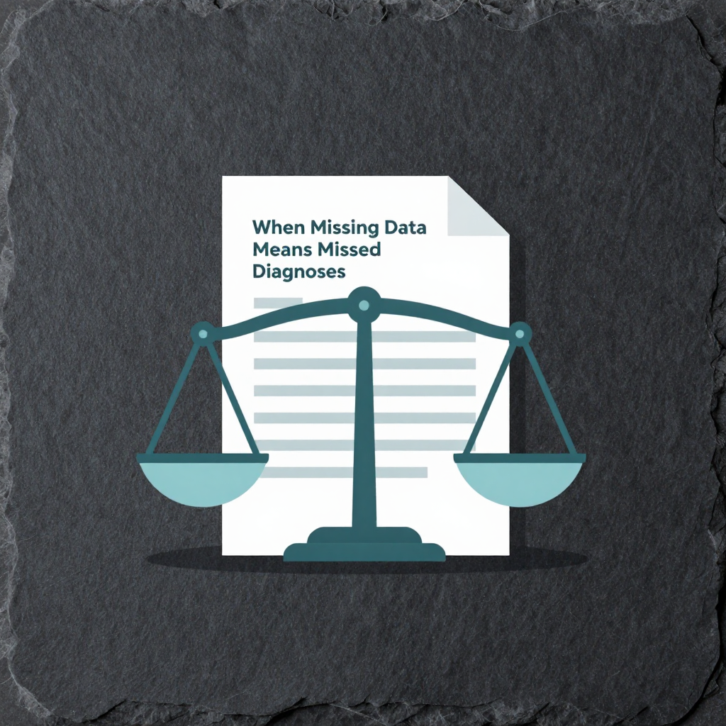 When Missing Data Means Missed Diagnoses