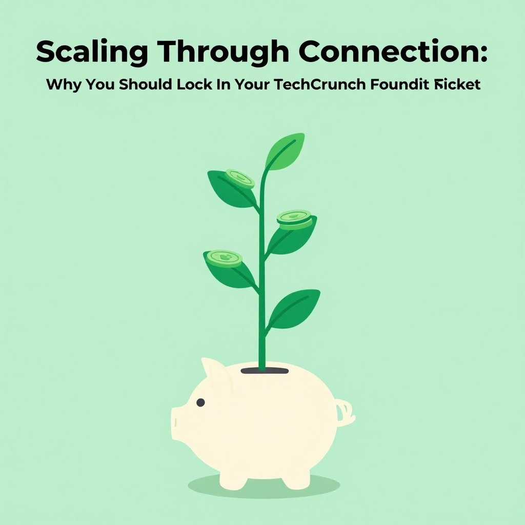 Scaling Through Connection: Why You Should Lock In Your TechCrunch Founder Summit Ticket Now