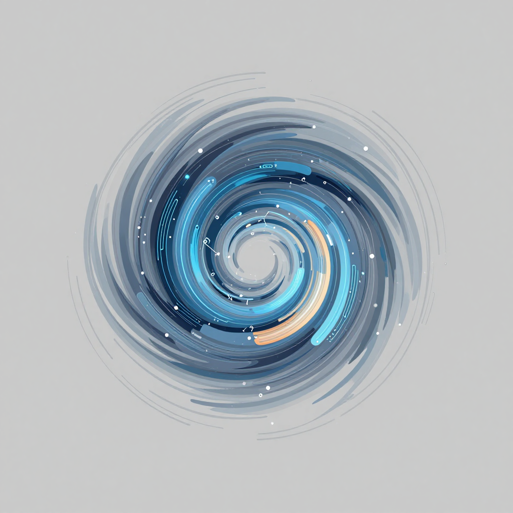 vortex spins and granular storms