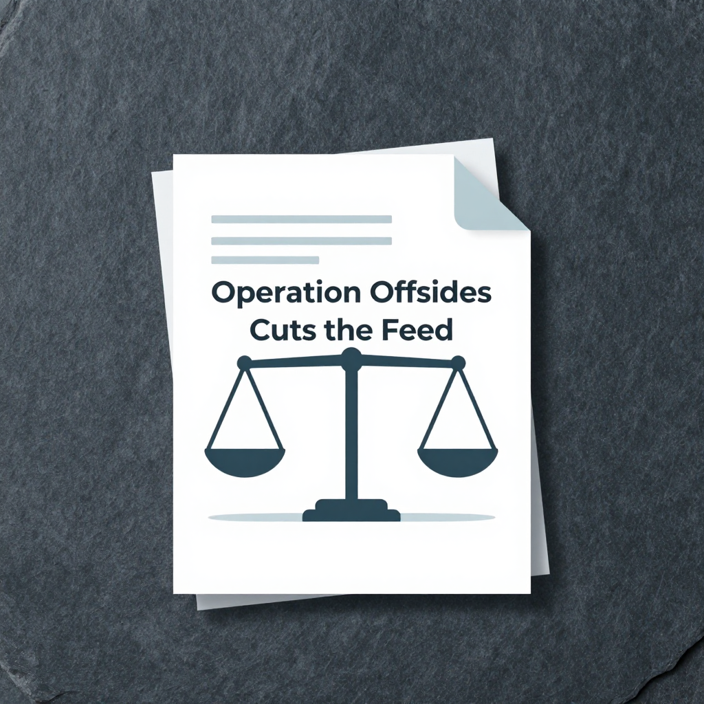 Operation Offsides Cuts the Feed